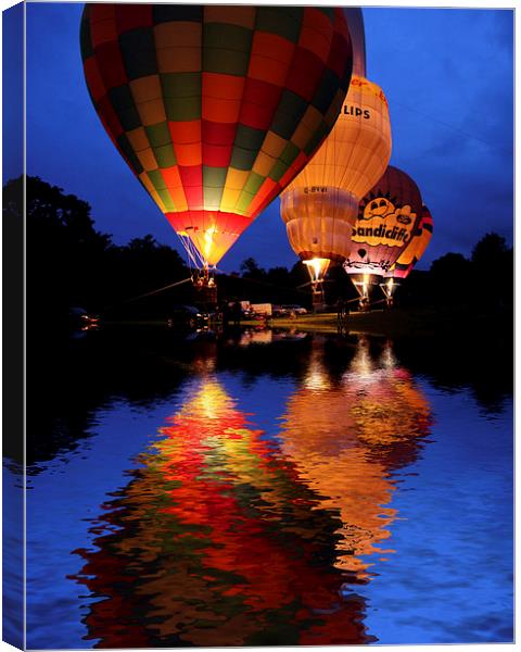  Hot air Balloon Canvas Print by Tony Bates