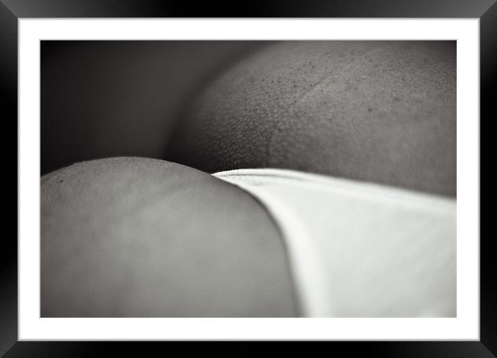 Tempting curves Framed Mounted Print by Gabor Pozsgai