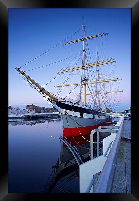 The Tall Ship Glasgow Framed Print by Stephen Taylor