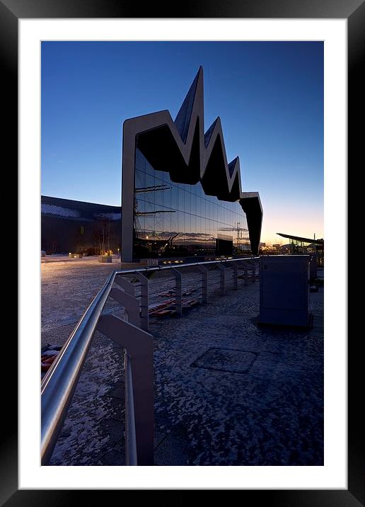 Glasgow Riverside Museum Framed Mounted Print by Stephen Taylor