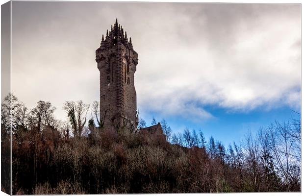  Wallace monument Canvas Print by Sam Smith