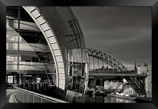  Two Arcs, New and old Framed Print by Stephen Taylor