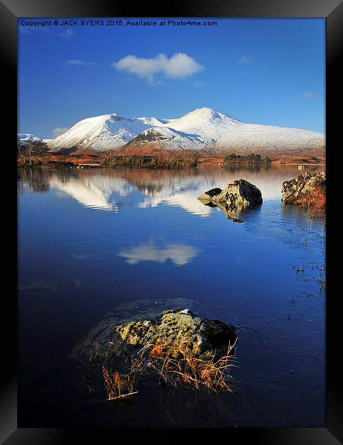  The Blackmount Framed Print by Jack Byers