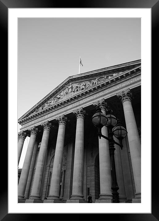Royal Exchange Framed Mounted Print by Iain McGillivray