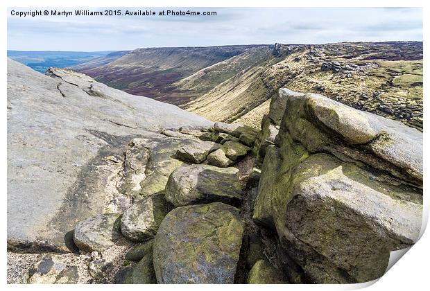 Seal Edge, Kinder Scout Print by Martyn Williams