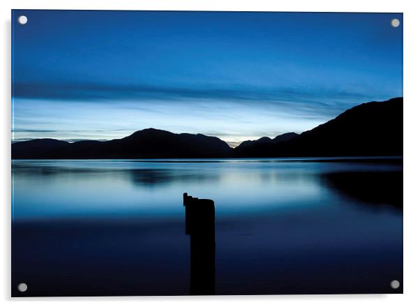  Loch Linnhe Acrylic by David Irving