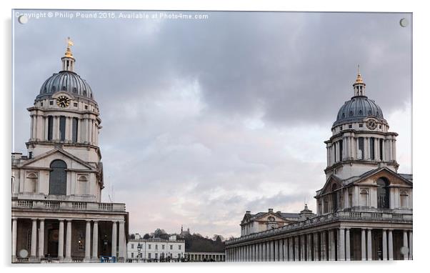  Royal Naval College at Greenwich Acrylic by Philip Pound