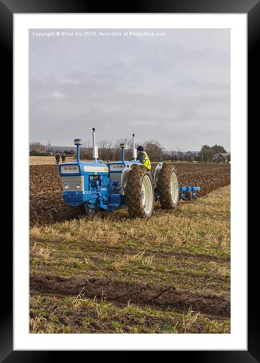  Farming memories Framed Mounted Print by Brian Fry