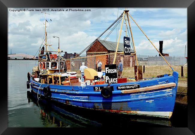  Selling catch to locals Framed Print by Frank Irwin