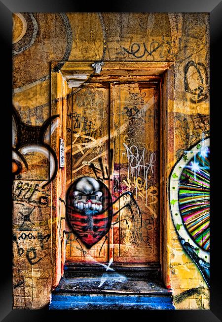 Urban Graffiti 01 Framed Print by Antony McAulay