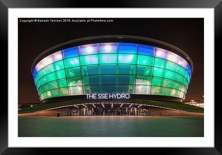  The Hydro Arena Framed Mounted Print by Bahadir Yeniceri