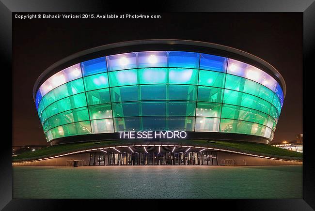  The Hydro Arena Framed Print by Bahadir Yeniceri