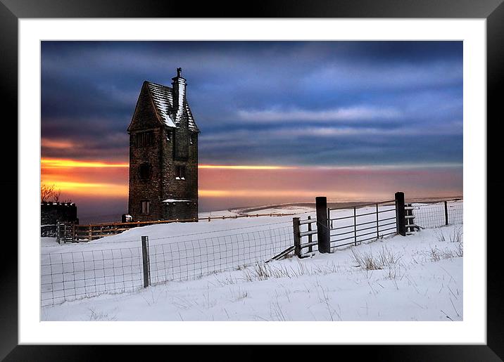 Pigeon tower  Framed Mounted Print by Robert Fielding