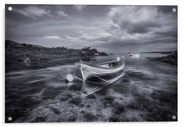 Dream Boat  Acrylic by Ian Mitchell