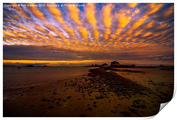  Jersey Sky  Print by Rob Hawkins