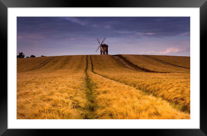 Chesterton windmill  Framed Mounted Print by Inguna Plume