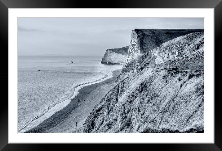  Durdle Door Lulworth Cove Framed Mounted Print by Louise Godwin