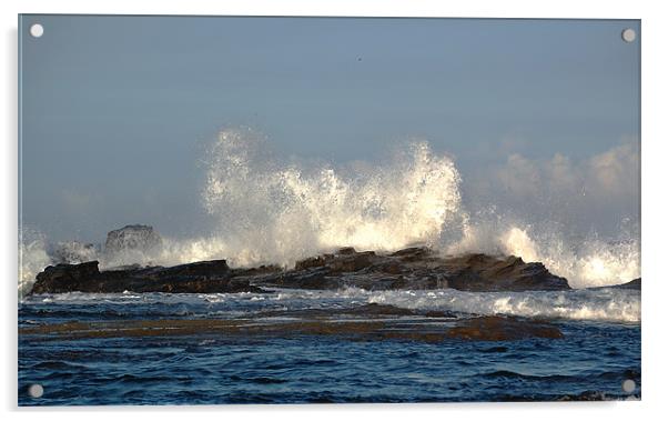 Crashing Waves Acrylic by james balzano, jr.