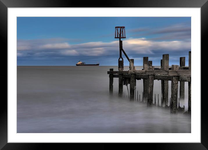  At Anchor Framed Mounted Print by Paul Nichols
