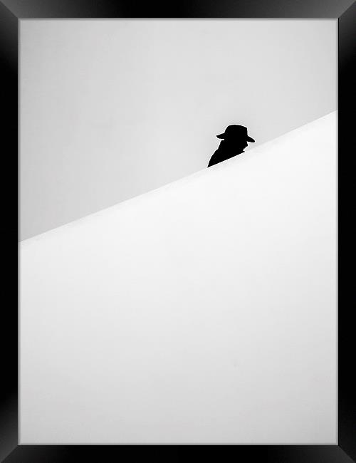  Ascending Silhouette Framed Print by Jim Moody