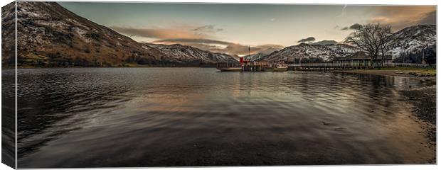  Ullswater Cumbria Canvas Print by Dave Hudspeth Landscape Photography
