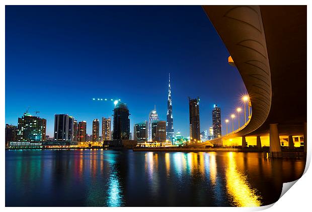  Burj Khalifa Print by Dave Wragg