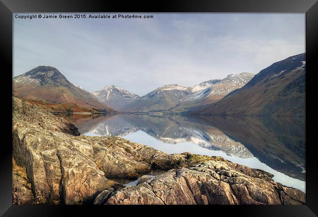  Wastwater Framed Print by Jamie Green