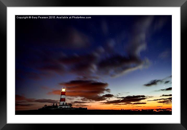  Happisburgh lighthouse  Framed Mounted Print by Gary Pearson