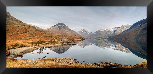  Wastwater Reflections Framed Print by Jamie Green