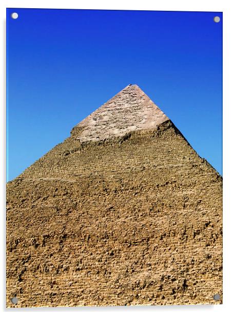 pyramids of giza 15 Acrylic by Antony McAulay