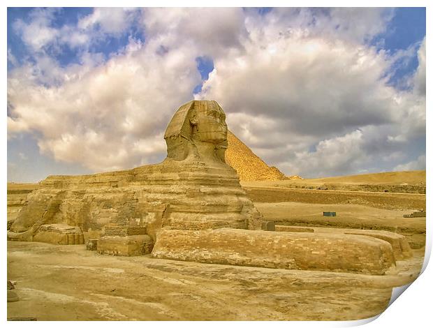 sphinx 01 Print by Antony McAulay