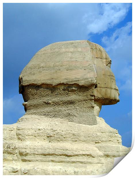 The Sphinx of Egypt 03 Print by Antony McAulay