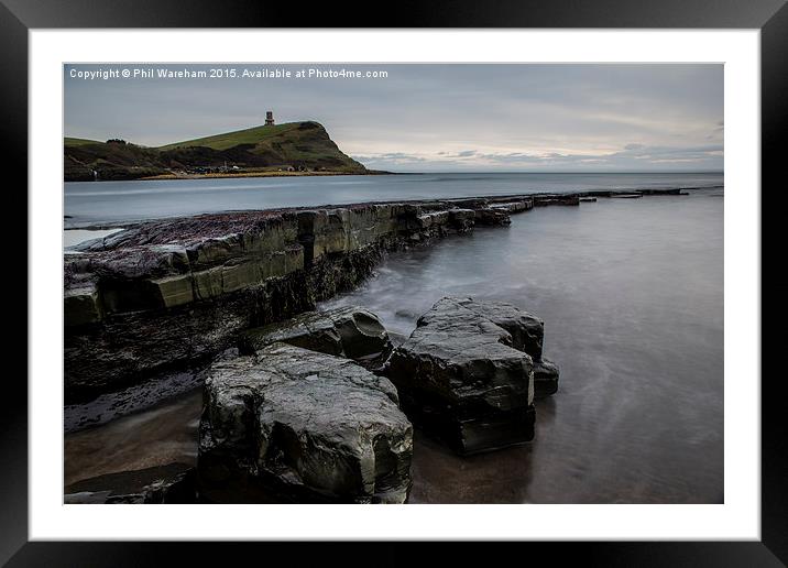  The Ledge and the Tower Framed Mounted Print by Phil Wareham