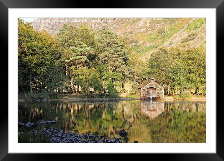 Wast Water Framed Mounted Print by Matthew Bates