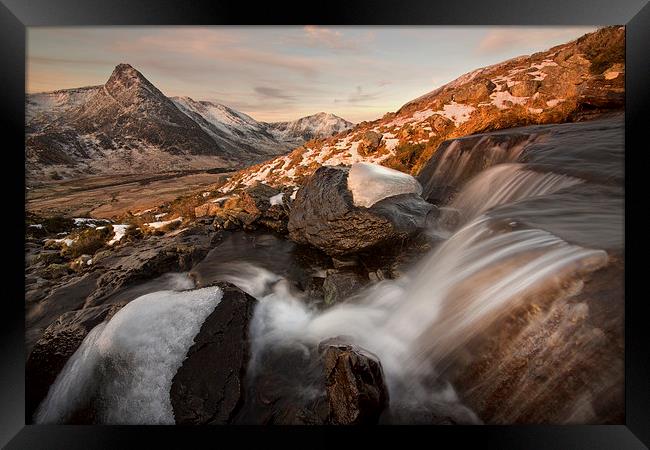  Mountain stream Framed Print by Rory Trappe