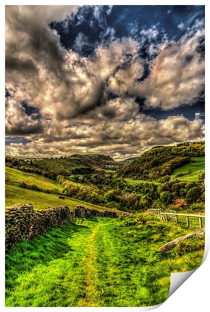 Valley View Print by Steve Purnell