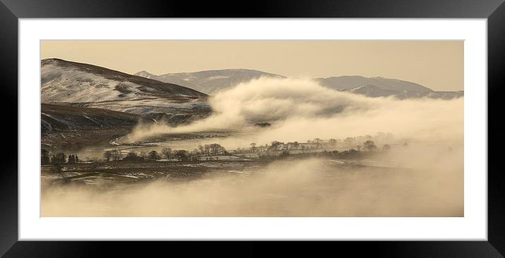  Lake District Mist Framed Mounted Print by Gavin Wilson