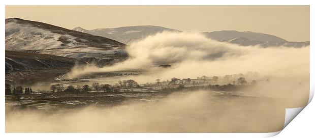  Lake District Mist Print by Gavin Wilson
