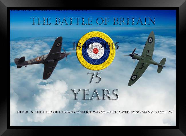 The Battle of Britain Framed Print by Stephen Ward