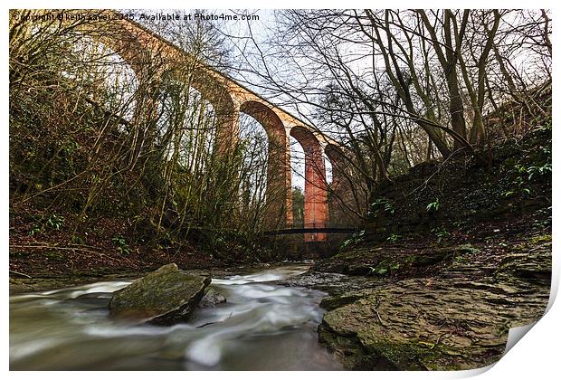  Water Under The Bridge Print by keith sayer
