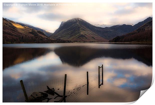 Buttermere Print by Graham Moore