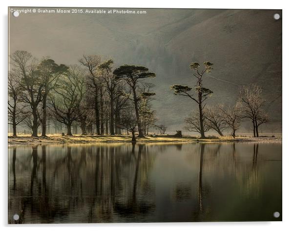 Buttermere Acrylic by Graham Moore