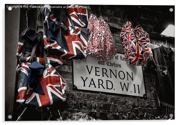  Vernon Yard Acrylic by Rob Hawkins
