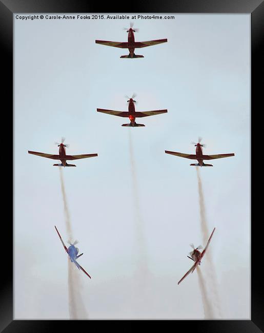  The Roulettes Framed Print by Carole-Anne Fooks