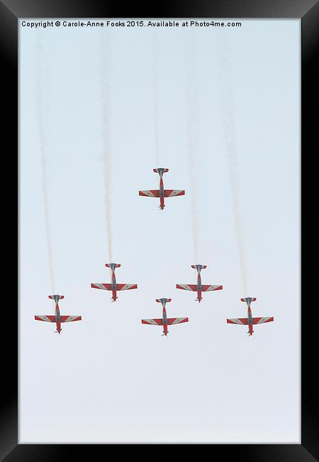   The Roulettes Framed Print by Carole-Anne Fooks