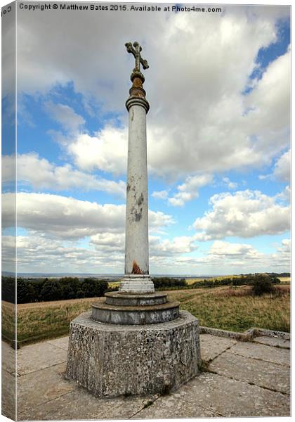 Memorial of Lord Wantage Canvas Print by Matthew Bates