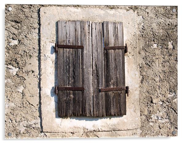 old window Acrylic by Leonardo Lokas