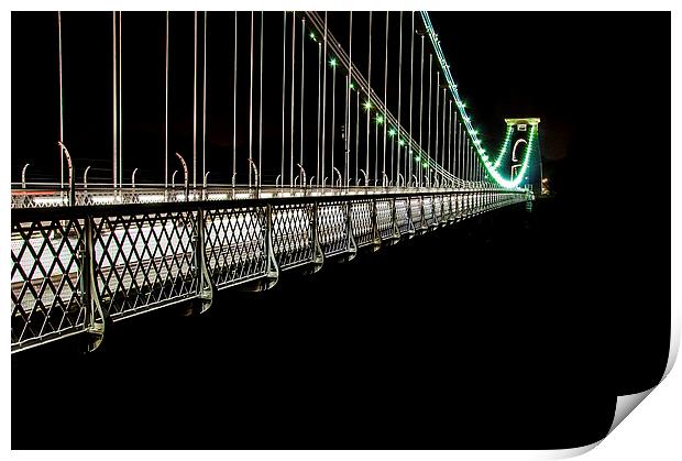  Clifton Suspension Bridge Print by Louise Wilden