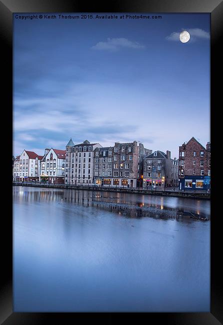 The Shore Leith Framed Print by Keith Thorburn EFIAP/b