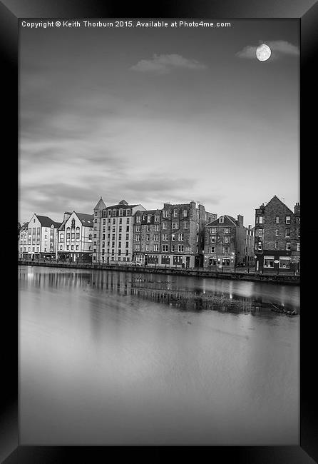 The Shore Leith Framed Print by Keith Thorburn EFIAP/b